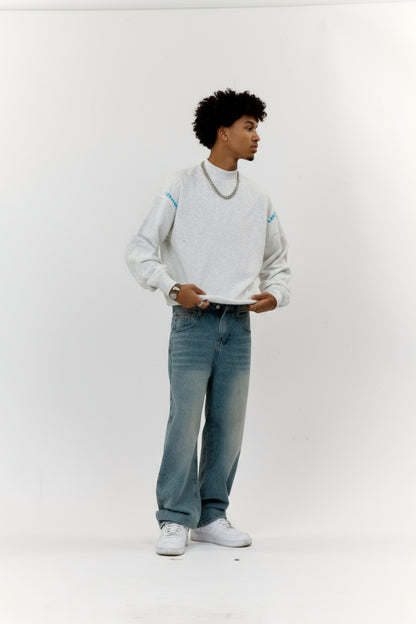 Gray Oversized Sweater