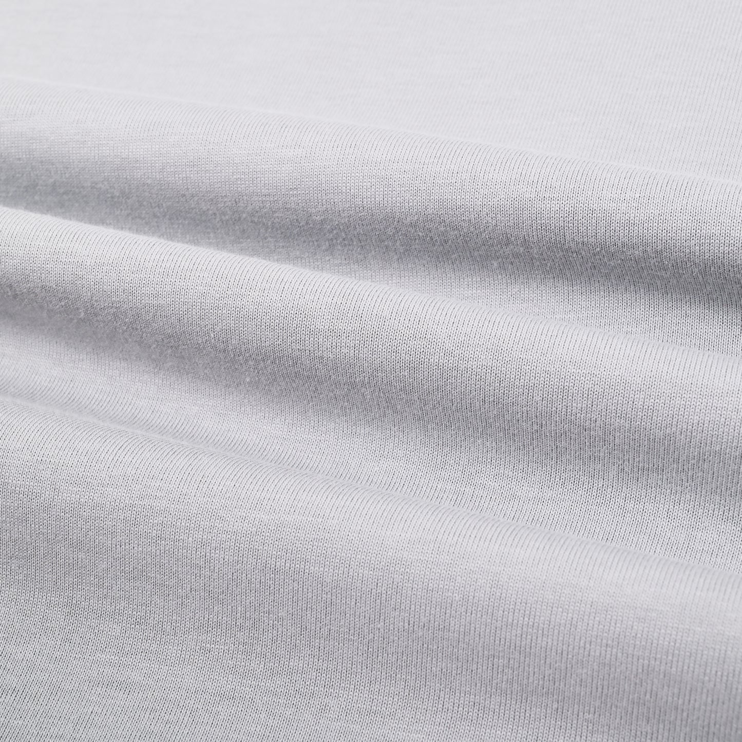 Gray V-neck Boxy Tee