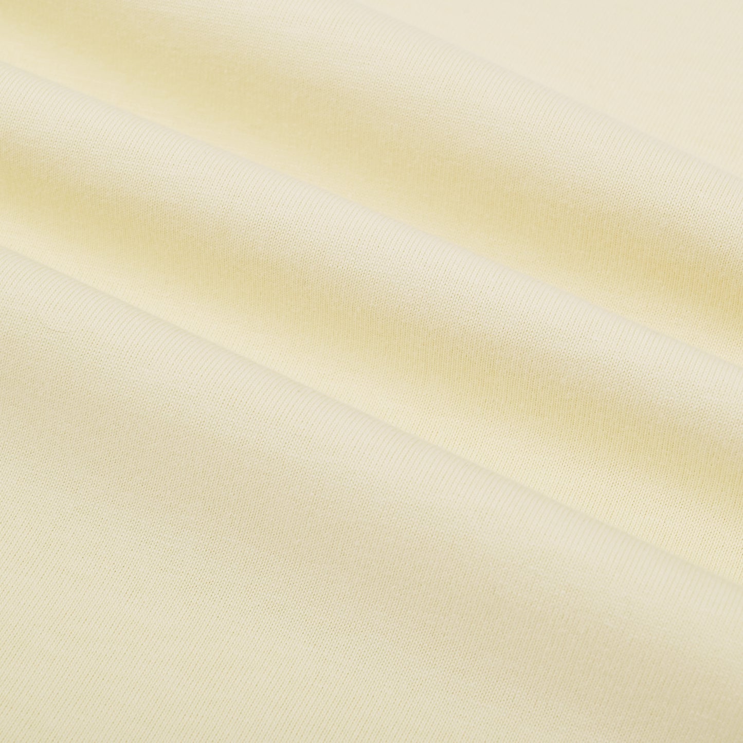 Beige V-neck Boxy Tee