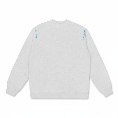 White long-sleeve shirt with 'Levi's' branding on a white background